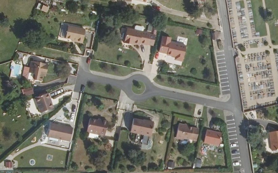 Vue aérienne du Impasse des Vaux-du-Bois