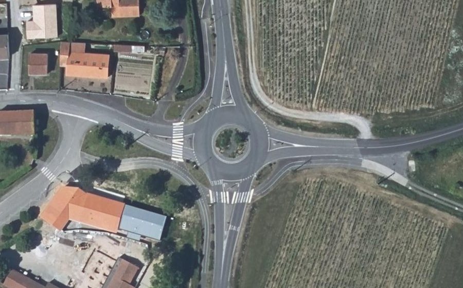 Vue aérienne du Boulevard Pasteur
