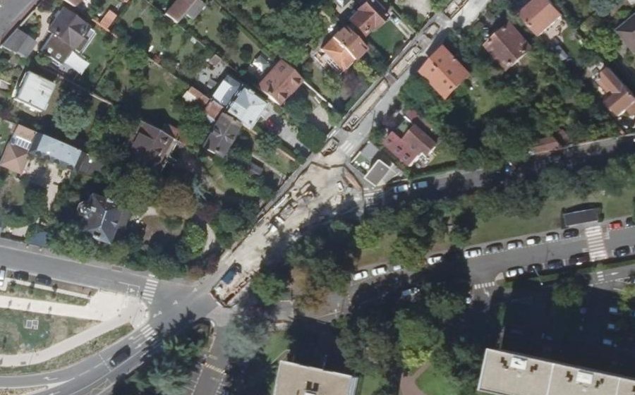 Vue aérienne du Rue Pierre Brossolette