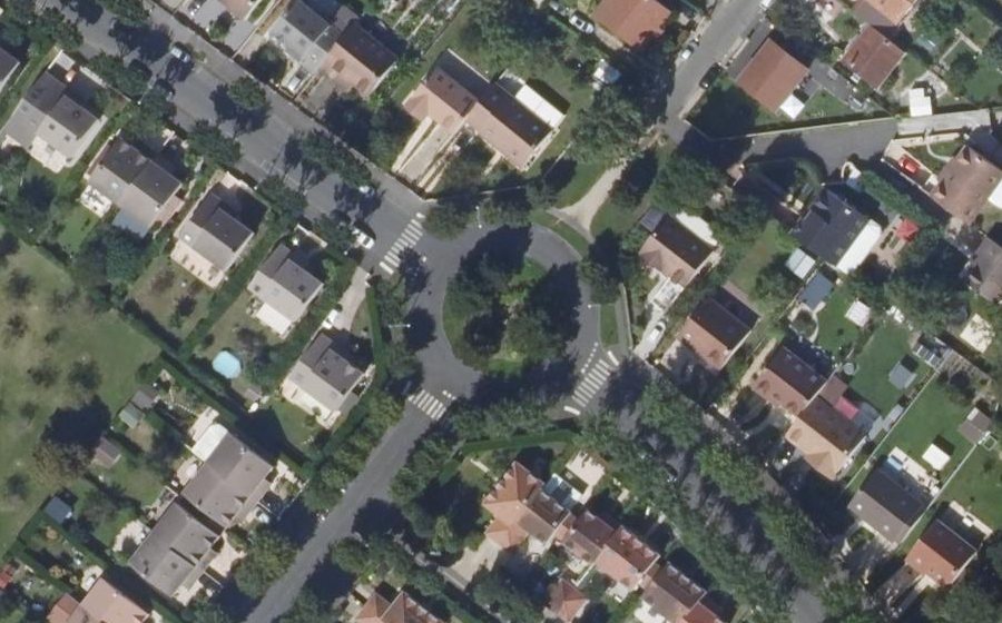 Vue aérienne du Rue Georges Méliès