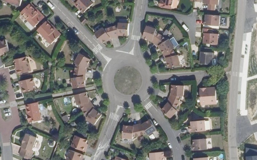 Vue aérienne du Porte du May