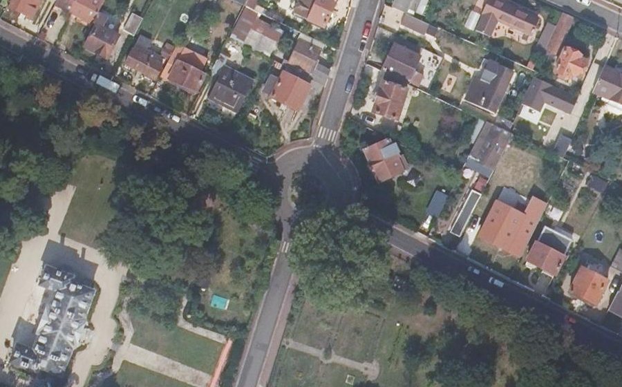 Vue aérienne de la Place Dehaynin