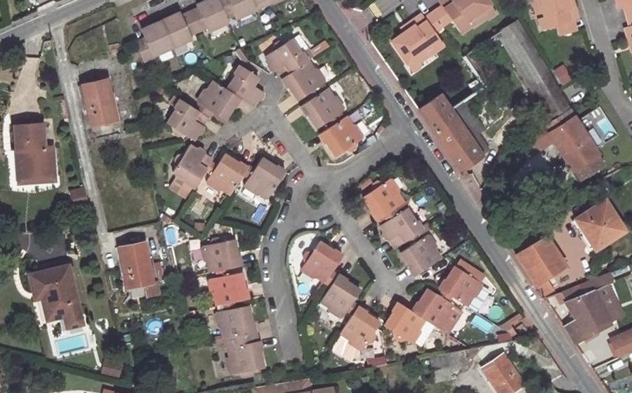Vue aérienne du Impasse de Robelly