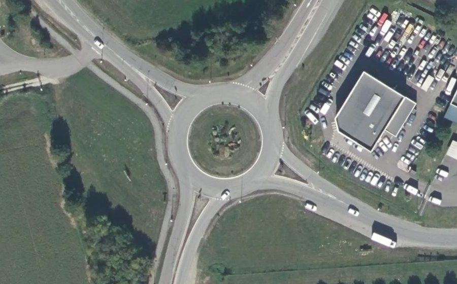 Vue aérienne du Les Grands Sillons