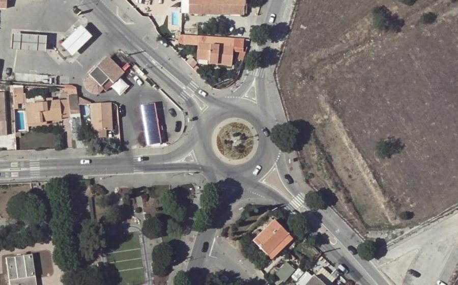 Vue aérienne du Boulevard Henri Wallon