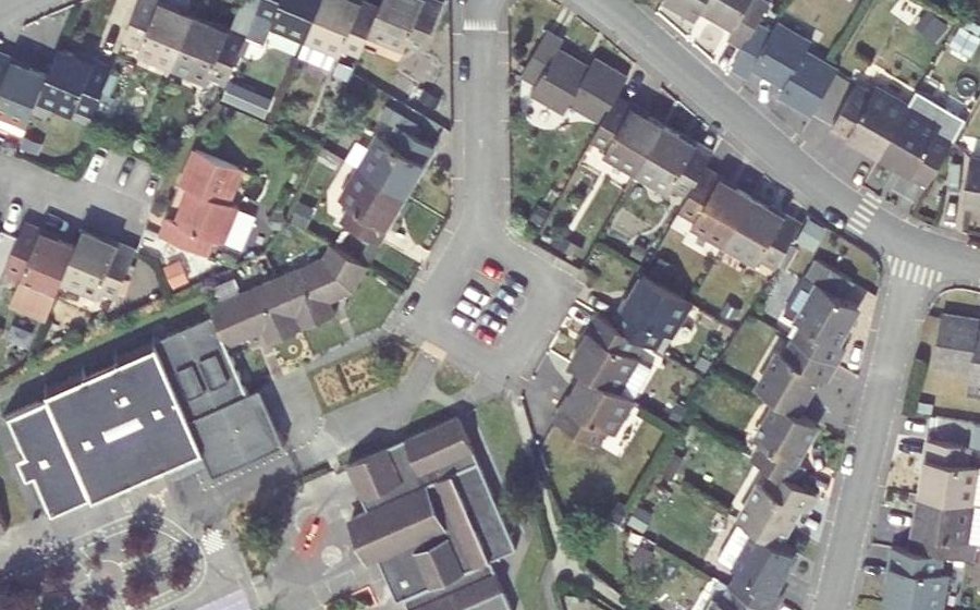 Vue aérienne du Square Jacques Prévert
