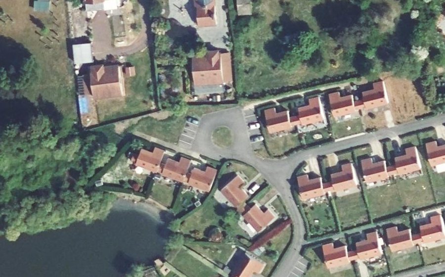 Vue aérienne du Résidence les Hérons