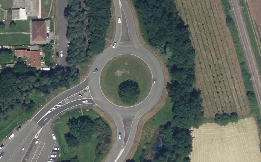 Vue aérienne du Avenue de Bagnères