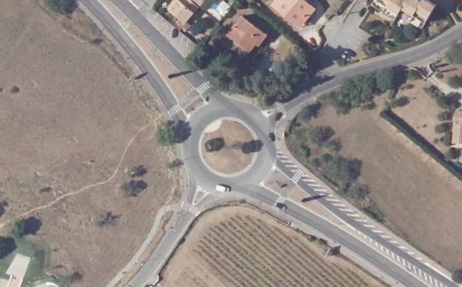 Vue aérienne de la Place Abel Douay