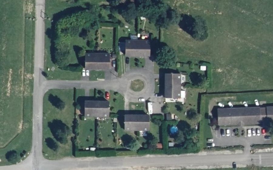 Vue aérienne du Rue Francis Desavois