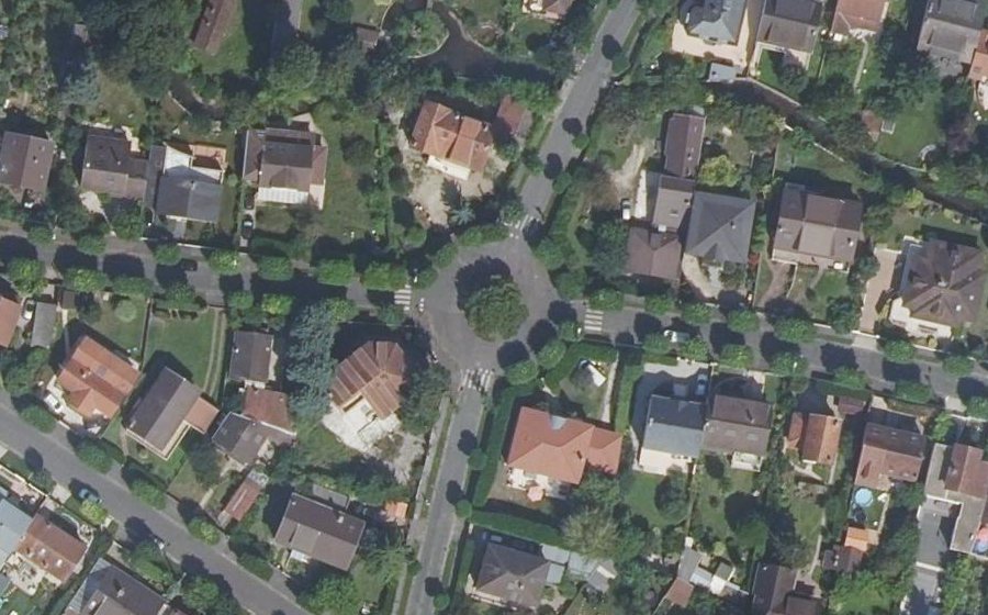 Vue aérienne du Place Gambetta