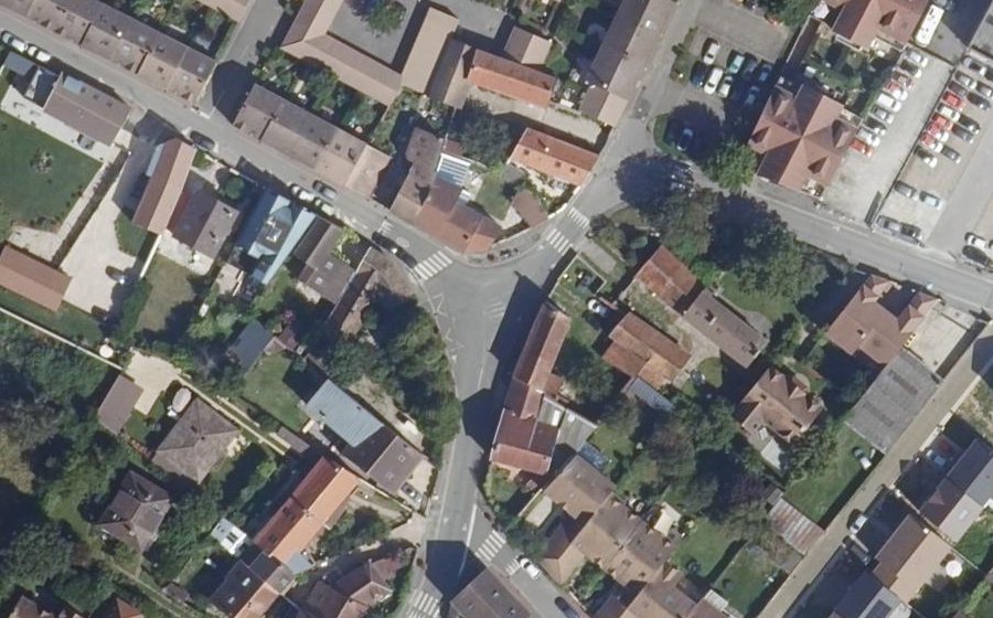Vue aérienne de la Place Jules Guesde