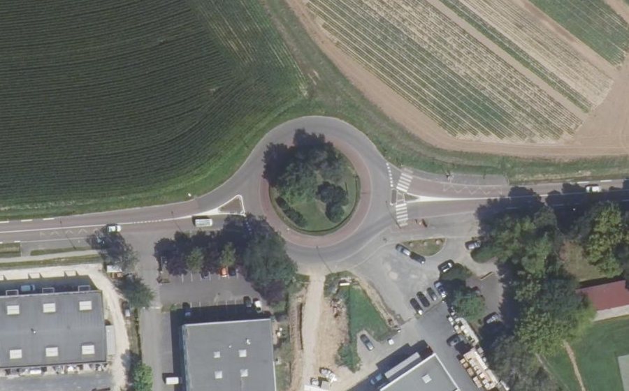 Vue aérienne du Route de Brie-Comte-Robert