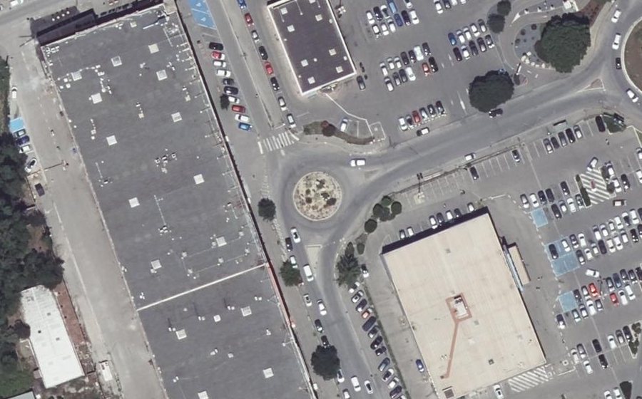 Vue aérienne du Rue Émile Barnéoud