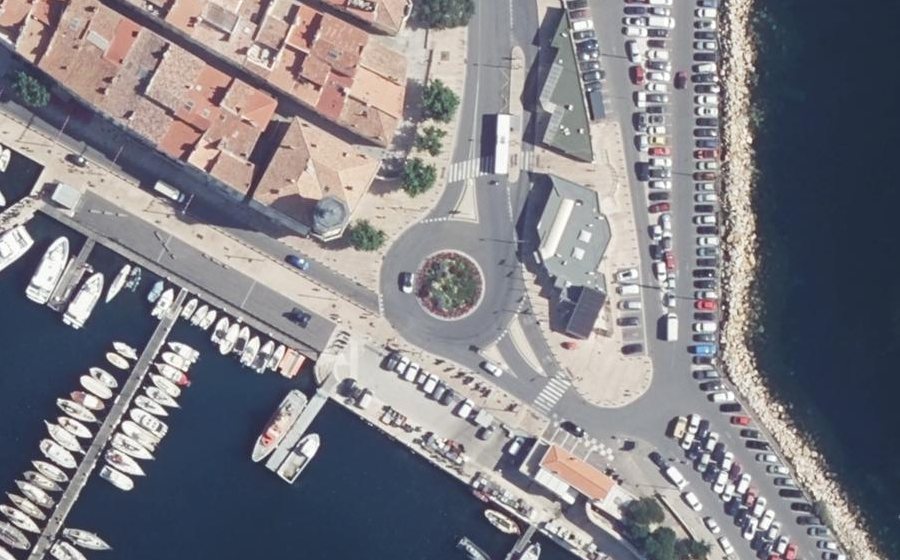 Vue aérienne du Rond-Point Gilles Pons