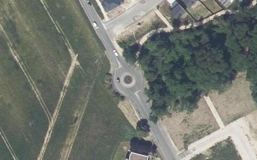 Vue aérienne du Ancienne Route de Chartres