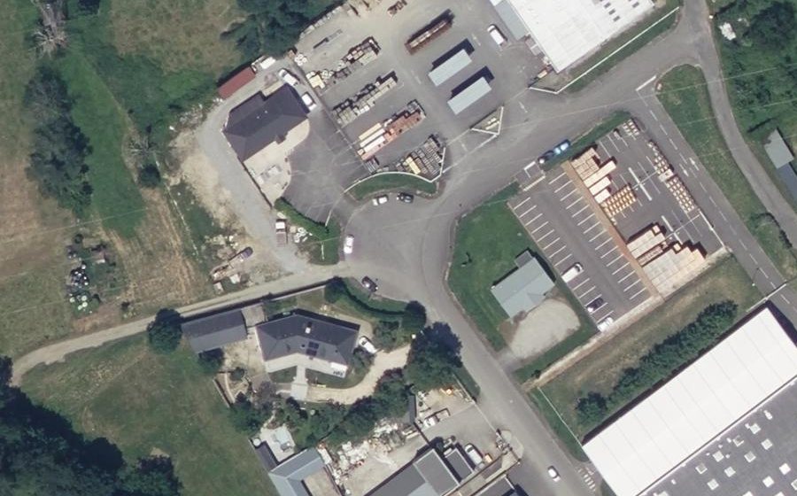 Vue aérienne du Rond-point anonyme n°29160130