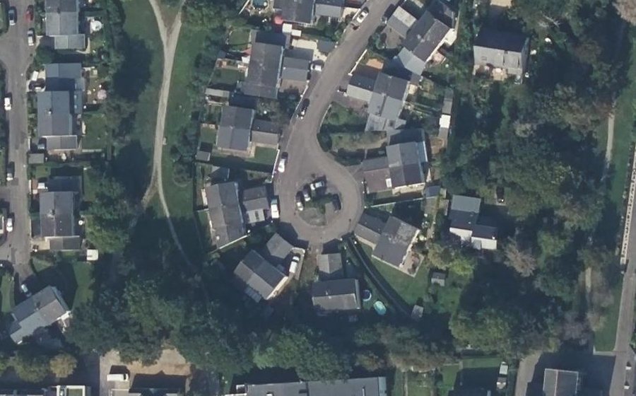 Vue aérienne du Rond-point anonyme n°29171104