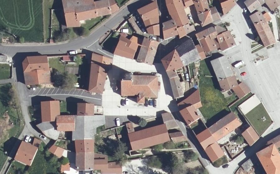 Vue aérienne du Place du Tailleur