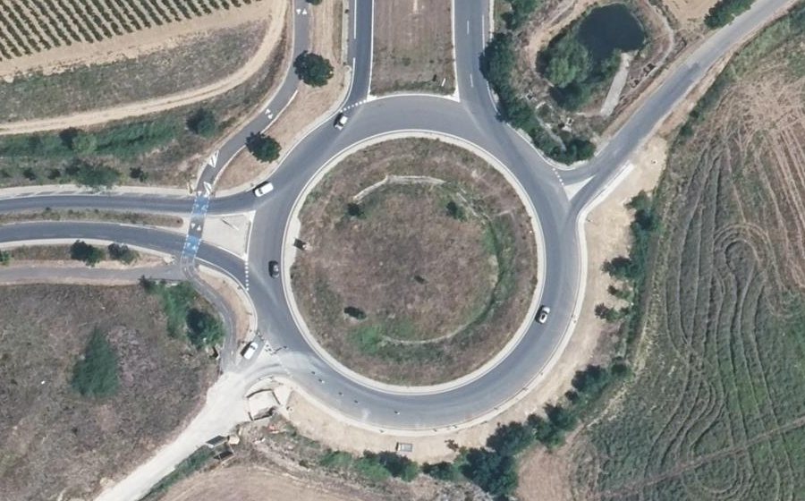 Vue aérienne du Rond-point anonyme n°29211400