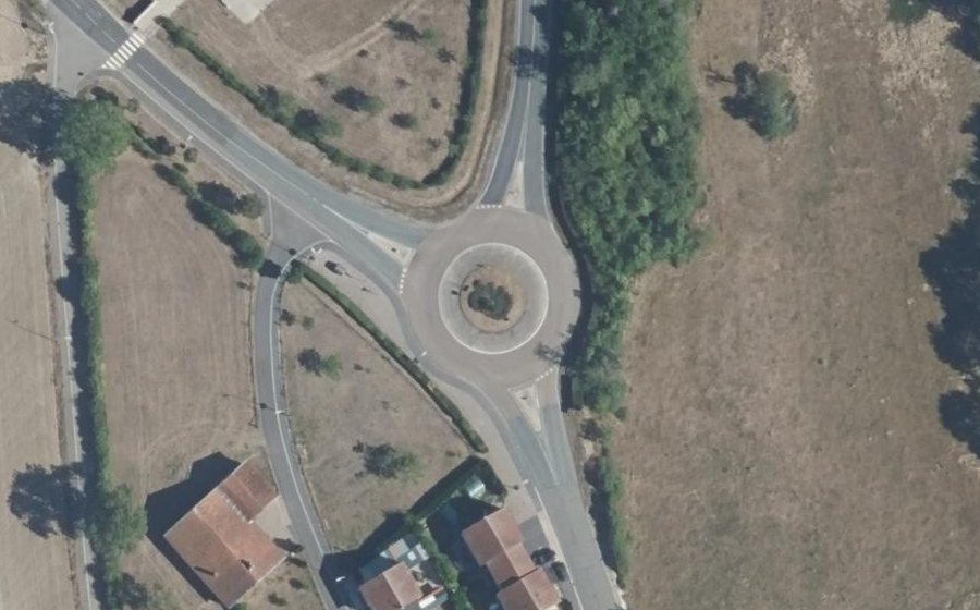 Vue aérienne du Place Rémy Herment