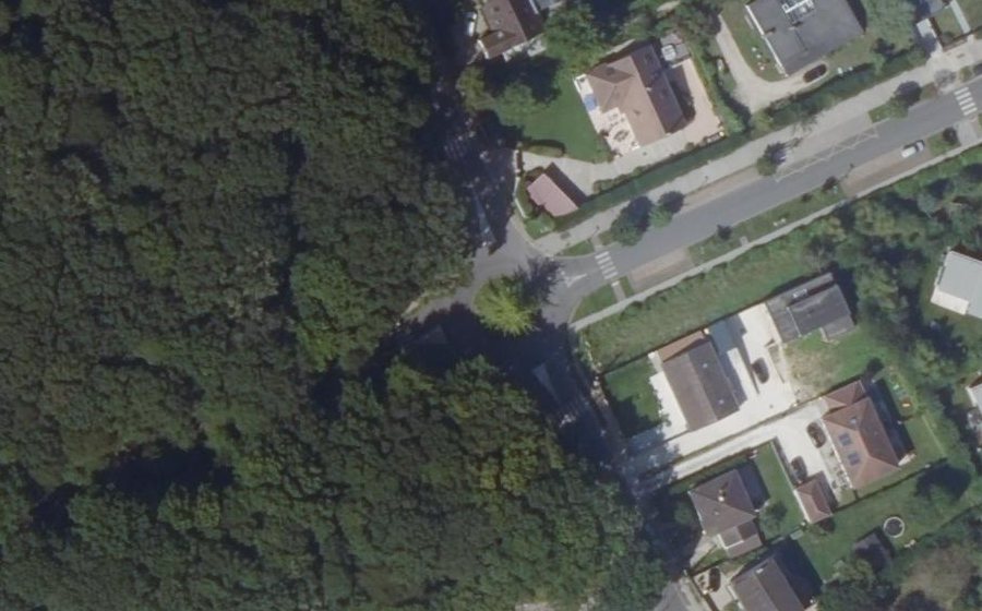 Vue aérienne du Rond-Point de la Liberté