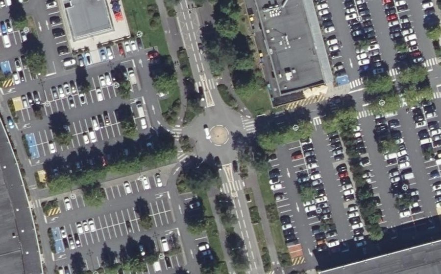 Vue aérienne du Rue Per Jakez Hélias