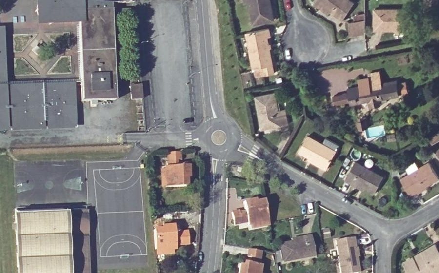 Vue aérienne du Rue Louis Léger Vauthier