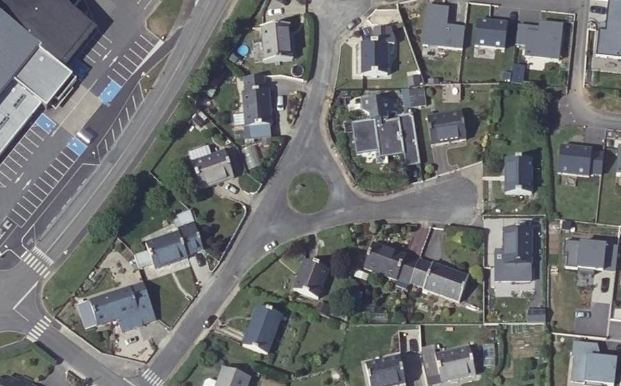 Vue aérienne du Place des Capucines