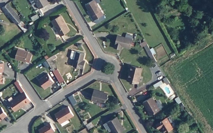 Vue aérienne du Rue Hautefeuille