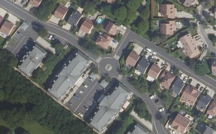 Vue aérienne du Rue Erik Satie