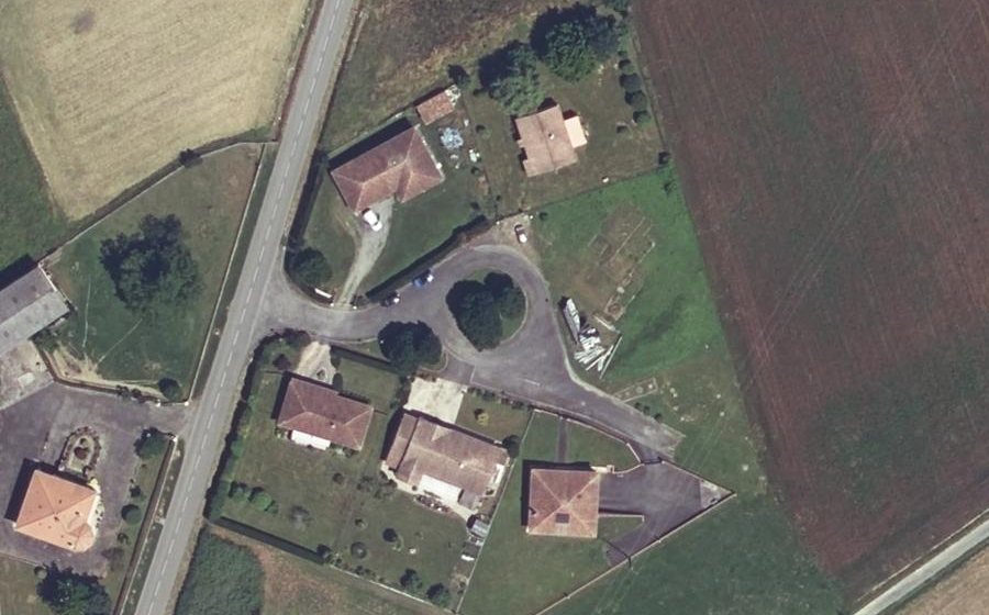 Vue aérienne du Impasse du Camp Grand