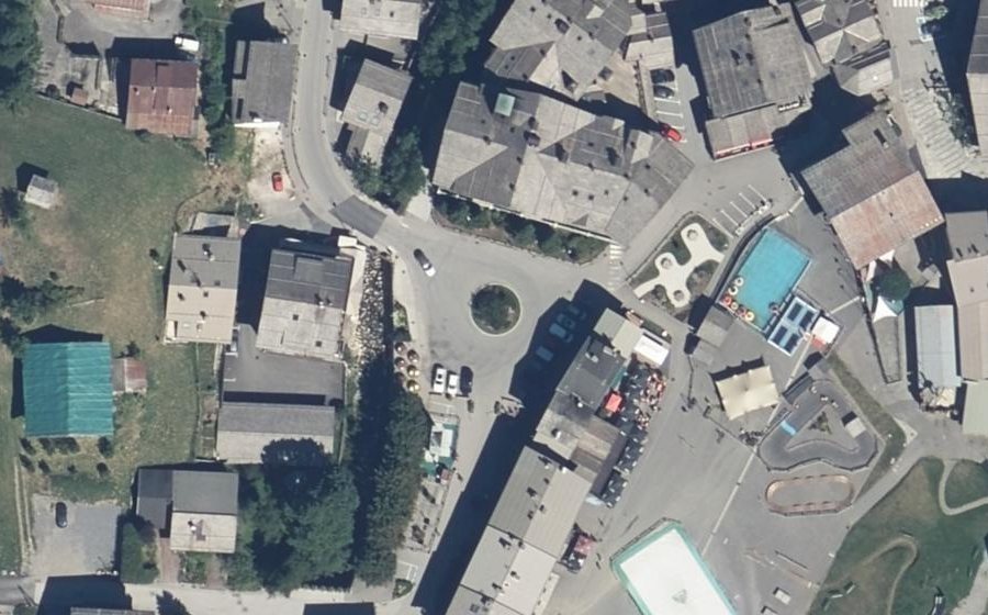 Vue aérienne du Place du Pré de Foire