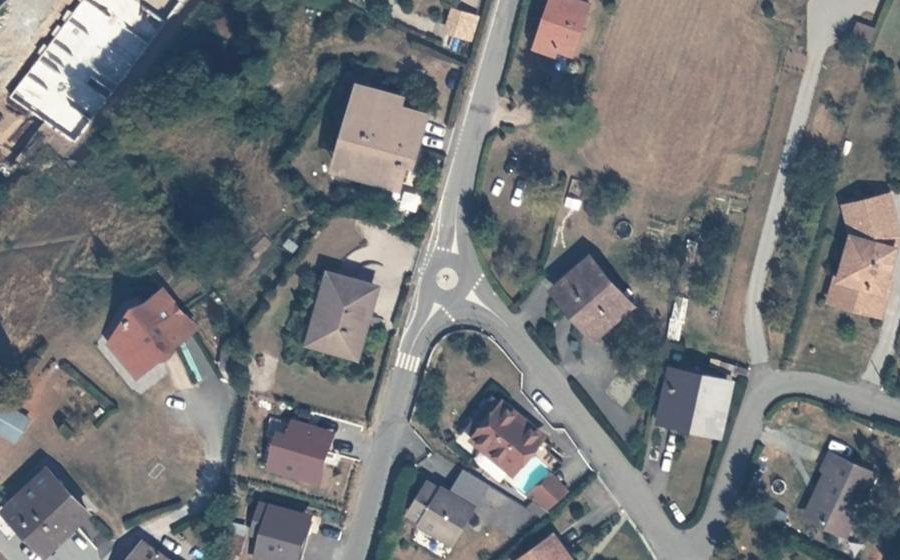 Vue aérienne du Rue du Sommetant