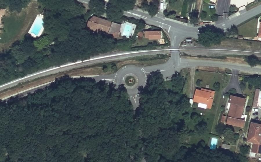 Vue aérienne du Chemin des Cigareaux