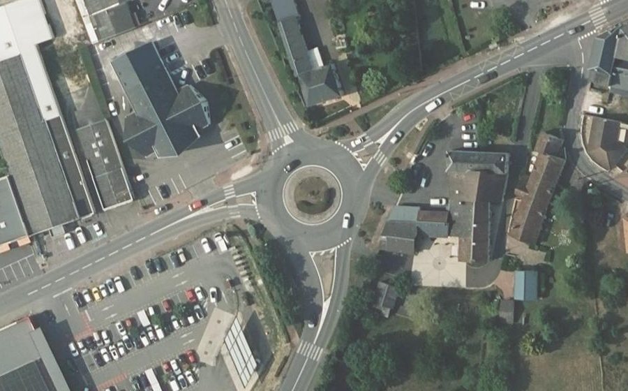Vue aérienne du Avenue de Fontenay
