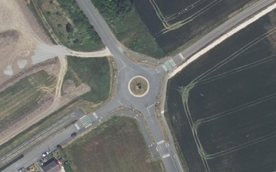 Vue aérienne du Avenue Agylus