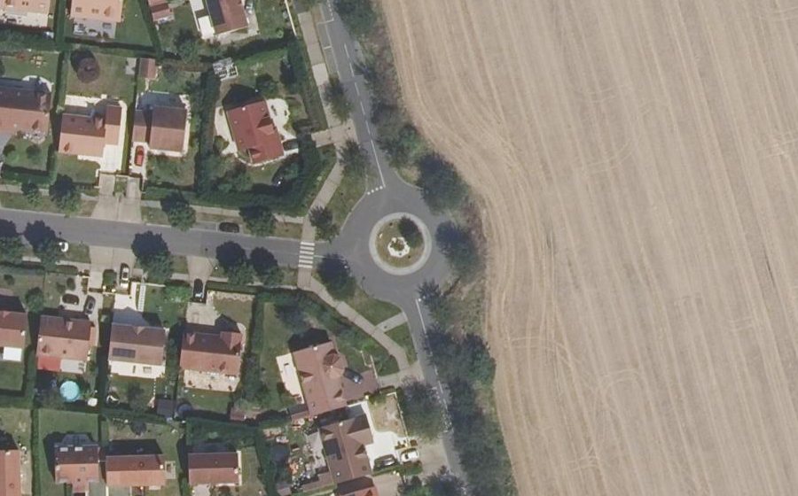 Vue aérienne du Avenue Louis Lachenal