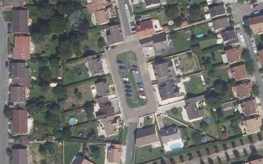 Vue aérienne du Rue Maryse Bastié