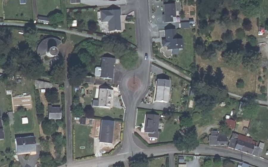 Vue aérienne du Lotissement de la Grée Bréhaut