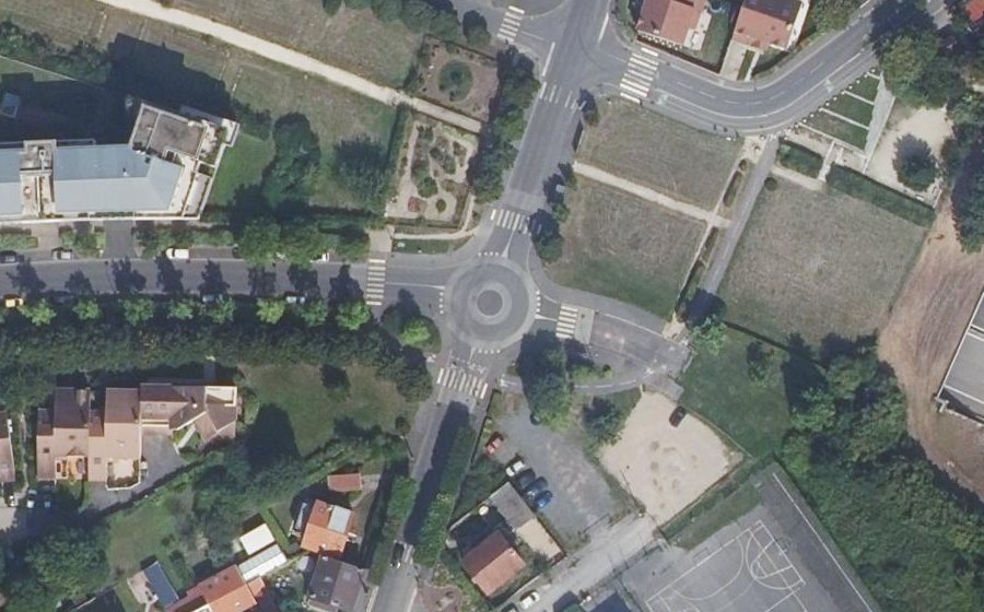 Vue aérienne du Boulevard Maurice Berteaux