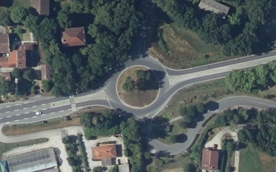 Vue aérienne du Route de Toulouse