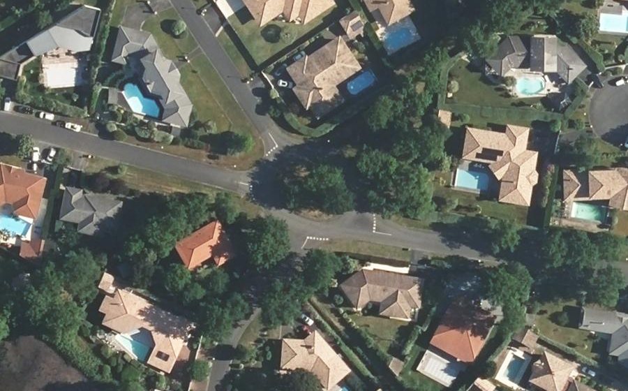 Vue aérienne du Allée Jacques Brel