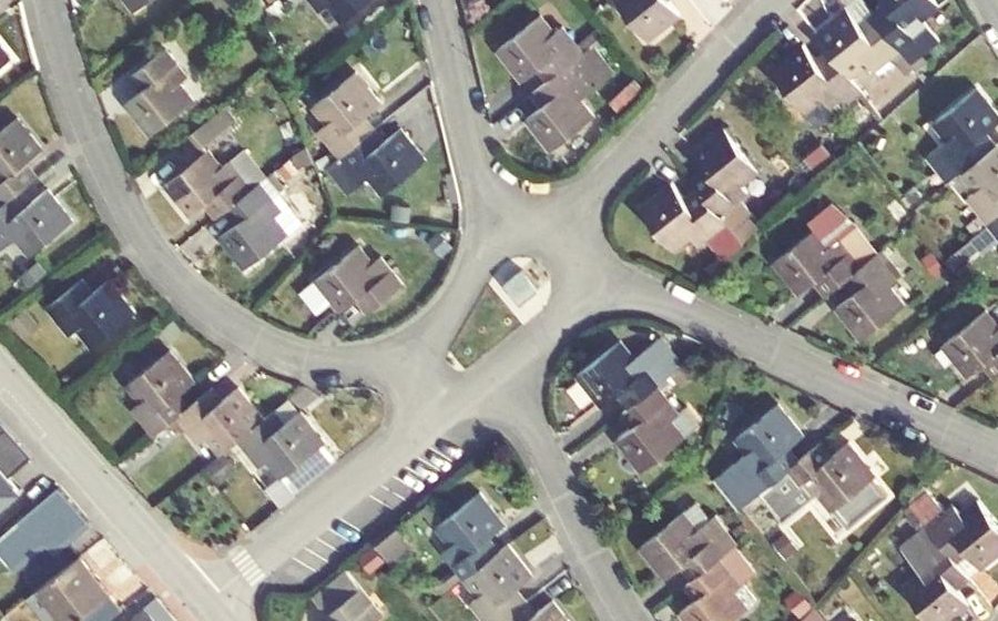 Vue aérienne du Résidence Les Giroflées