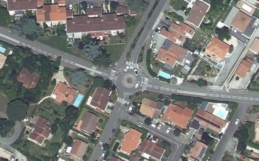 Vue aérienne du Avenue de Francazal