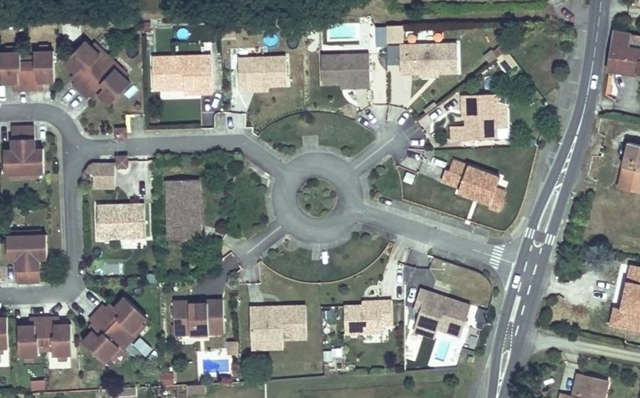 Vue aérienne du Lotissement les Jardins de Panariol