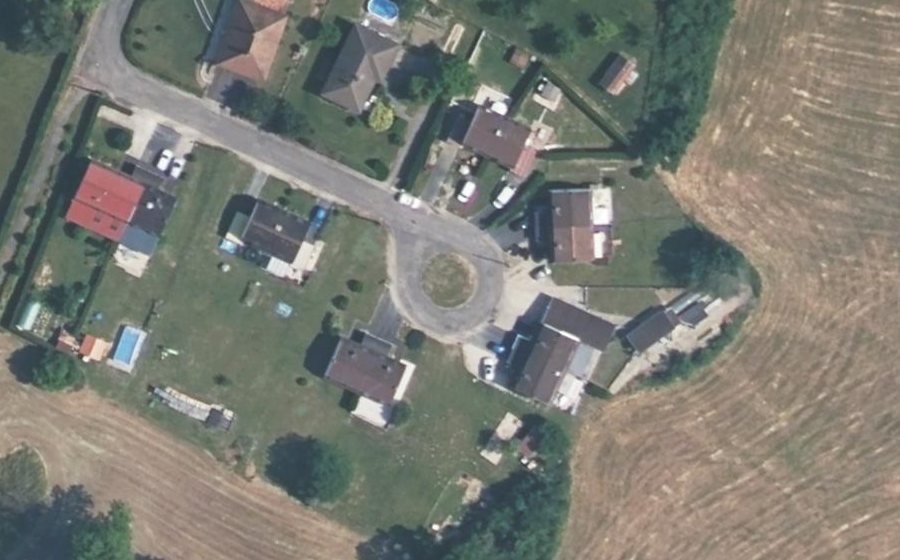 Vue aérienne du Rue Jules Bailly