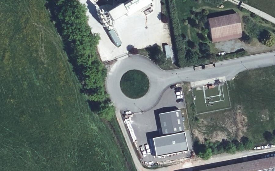 Vue aérienne du Chemin des Roseaux