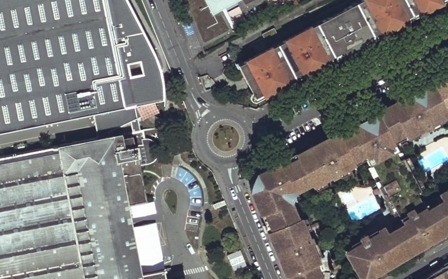 Vue aérienne du Chemin du Sang de Serp
