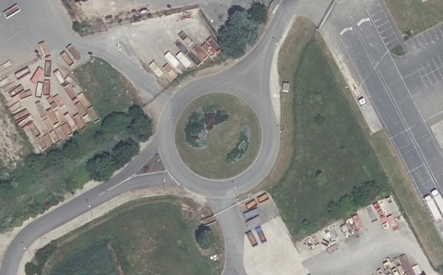 Vue aérienne du Avenue des Pierrelets